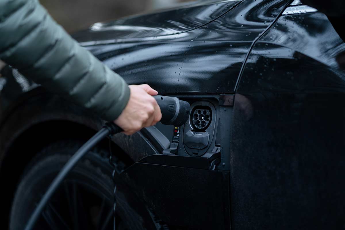 Hand charging vehicle