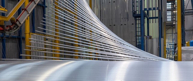 a close-up of a factory