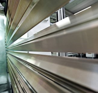 a close-up of a staircase