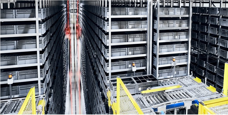 Lagersystem laget av aluminiumsprofiler