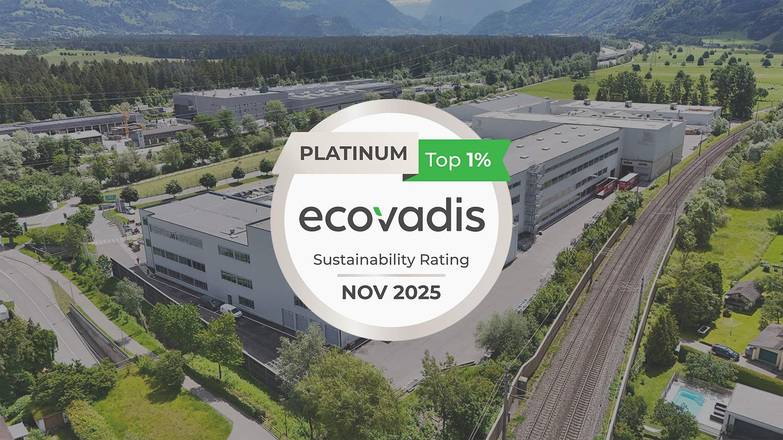 a sign in front of a building