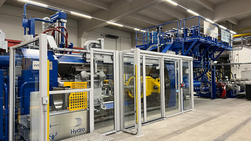 Neue Strangpresse in Rackwitz