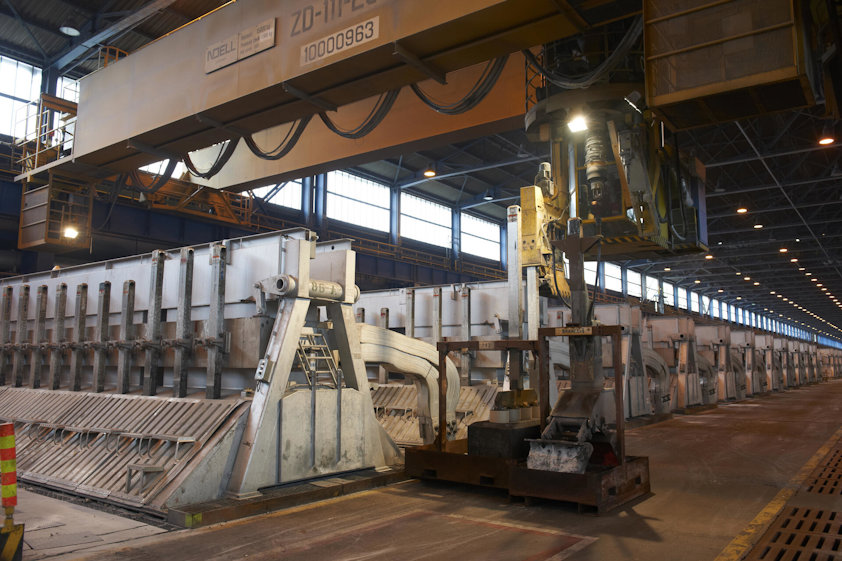 Slovalco will restart production of 75,000 tonnes of primary alumunium. (Photo: Halvor Molland / Hydro)