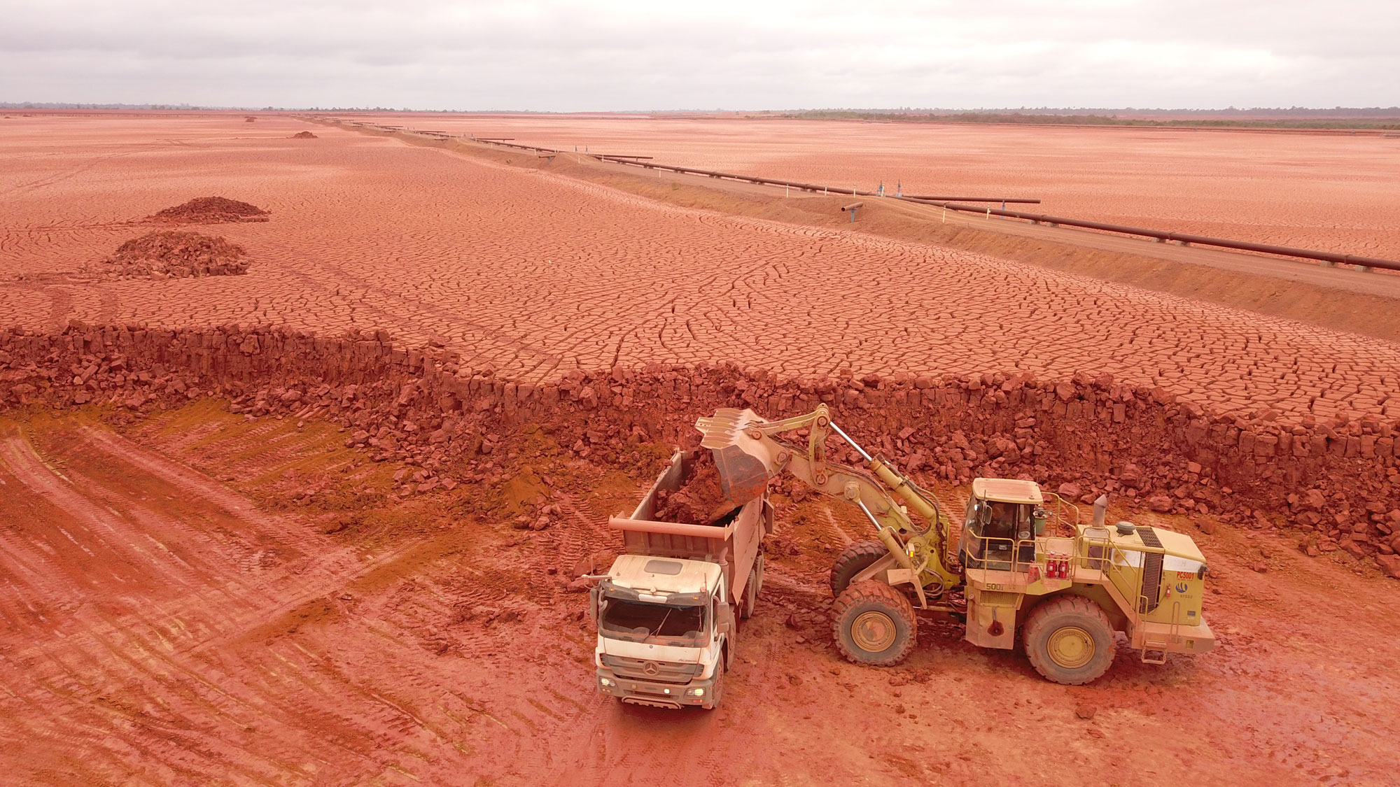 Paragominas bauxite mine in Brazil