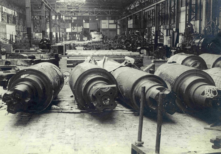 large machinery lying on the ground
